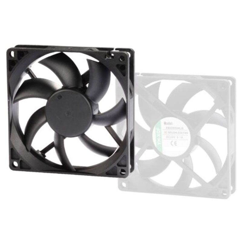92x92x20mm DC Axial Fan Ball/Sleeve low noise