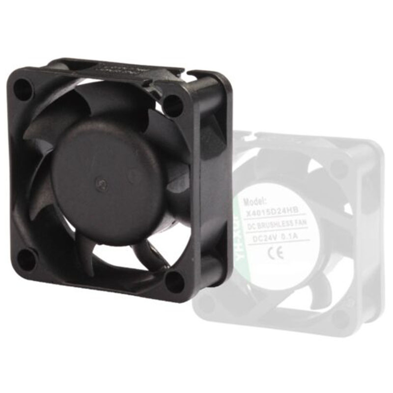 40x40x15mm Brushless DC Axial Fan 24V Ball Bearing