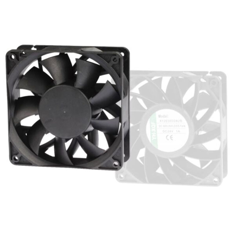 120x38mm Axial DC Fan Ball Bearing Brushless
