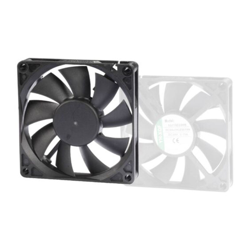 Brushless DC Axial Fan 80x80x15mm Ball Bearing