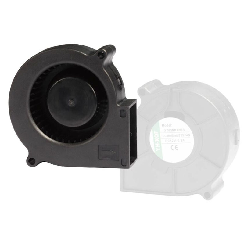 Cooling Brushless DC Blower Fan 75mmx75mmx30mm