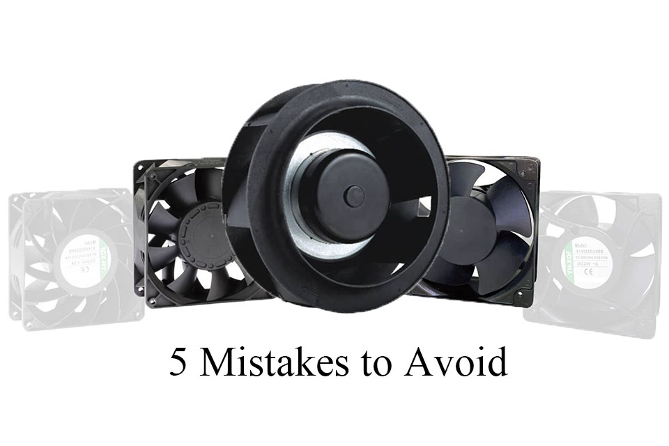 5 Common Mistakes to Avoid When Using Compact DC Fans