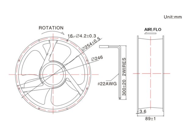 AC Axial Fan 254mm x 89mm High Speed Ball Bearing-2.jpg