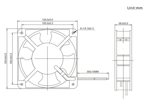 120x120x38mm AC Axial Fan, 110–380V, Ball Bearing-2.jpg